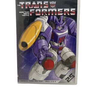 Transformers: Seasons Three and Four (DVD, 2010) Discs 3 & 4 Only